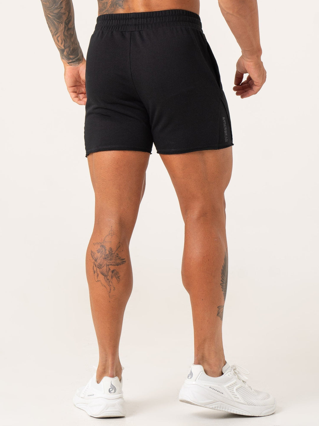 Force 5" Track Shorts - Black Clothing Ryderwear