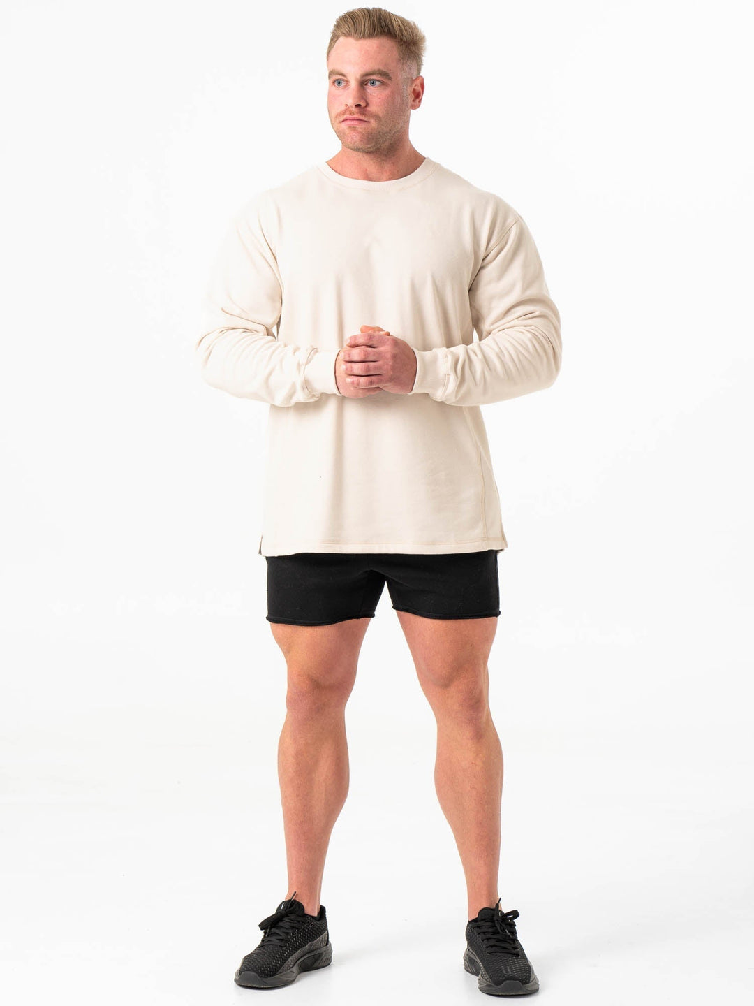 Force Crew Neck - Bone Clothing Ryderwear