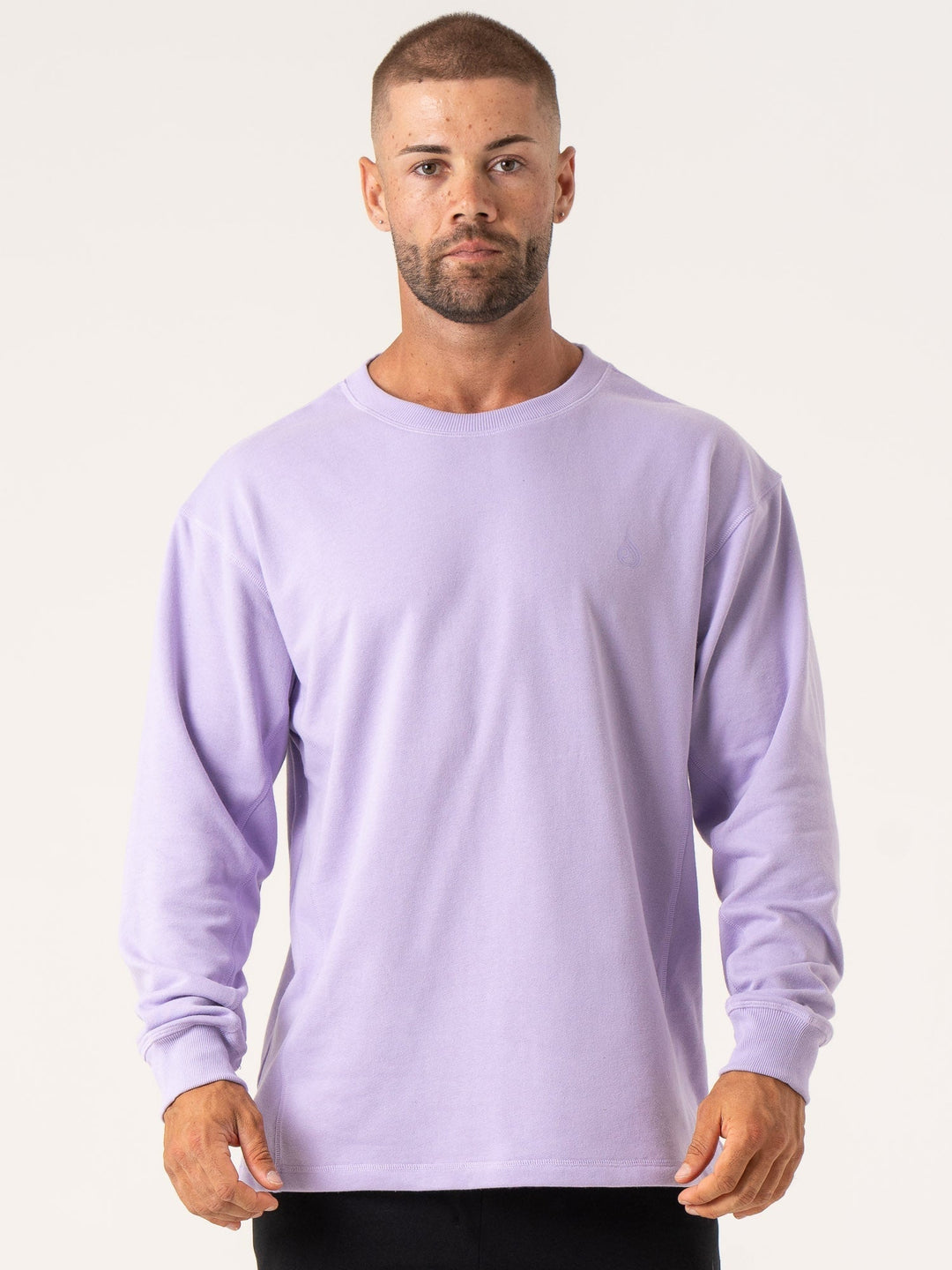 Force Crew Neck - Purple Clothing Ryderwear