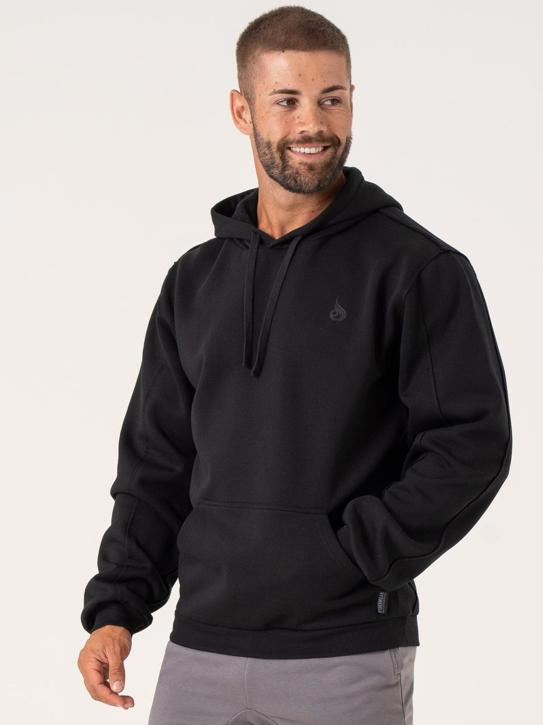 Force Hoodie - Black Clothing Ryderwear