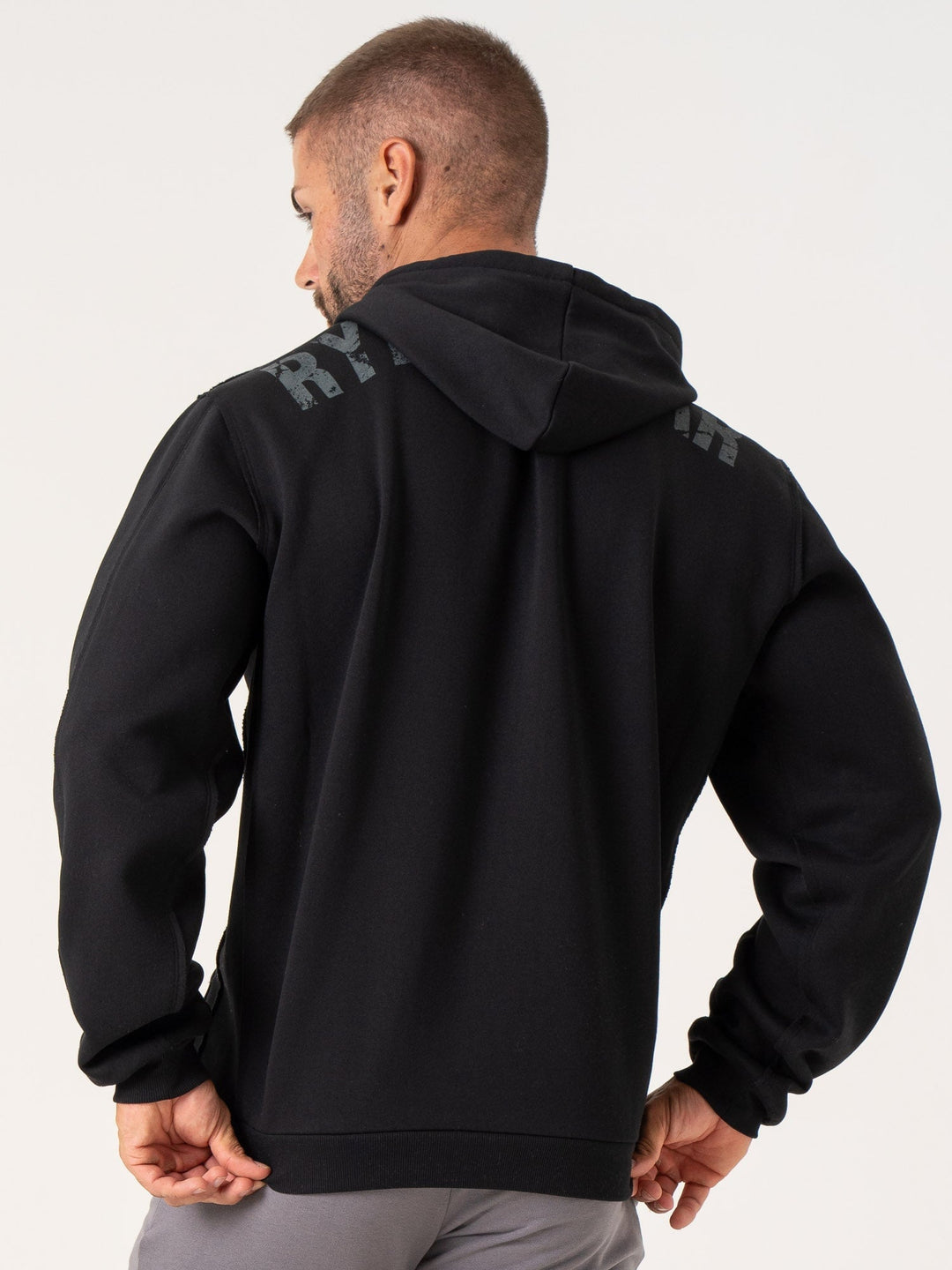 Force Hoodie - Black Clothing Ryderwear