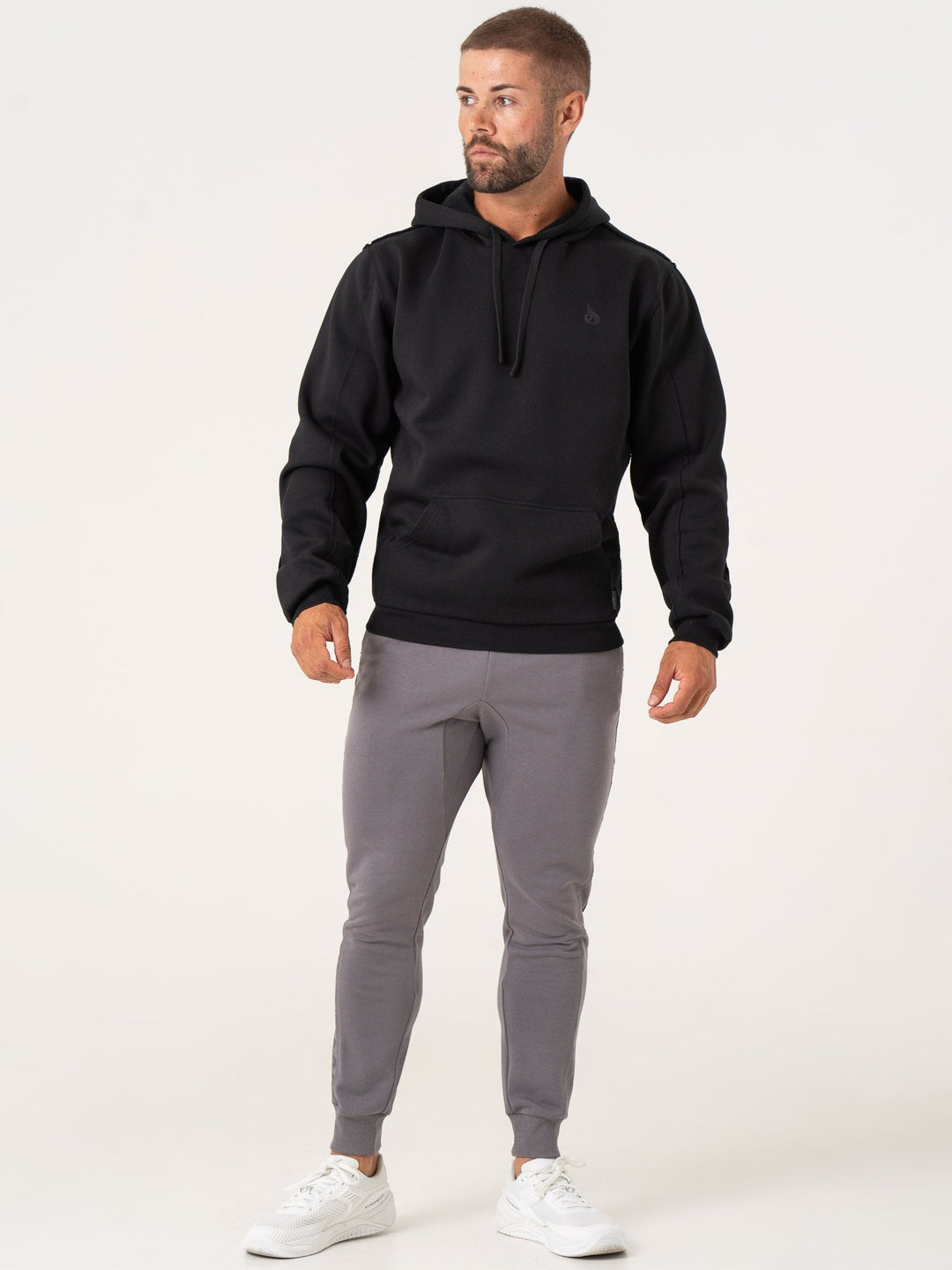 Force Hoodie - Black Clothing Ryderwear