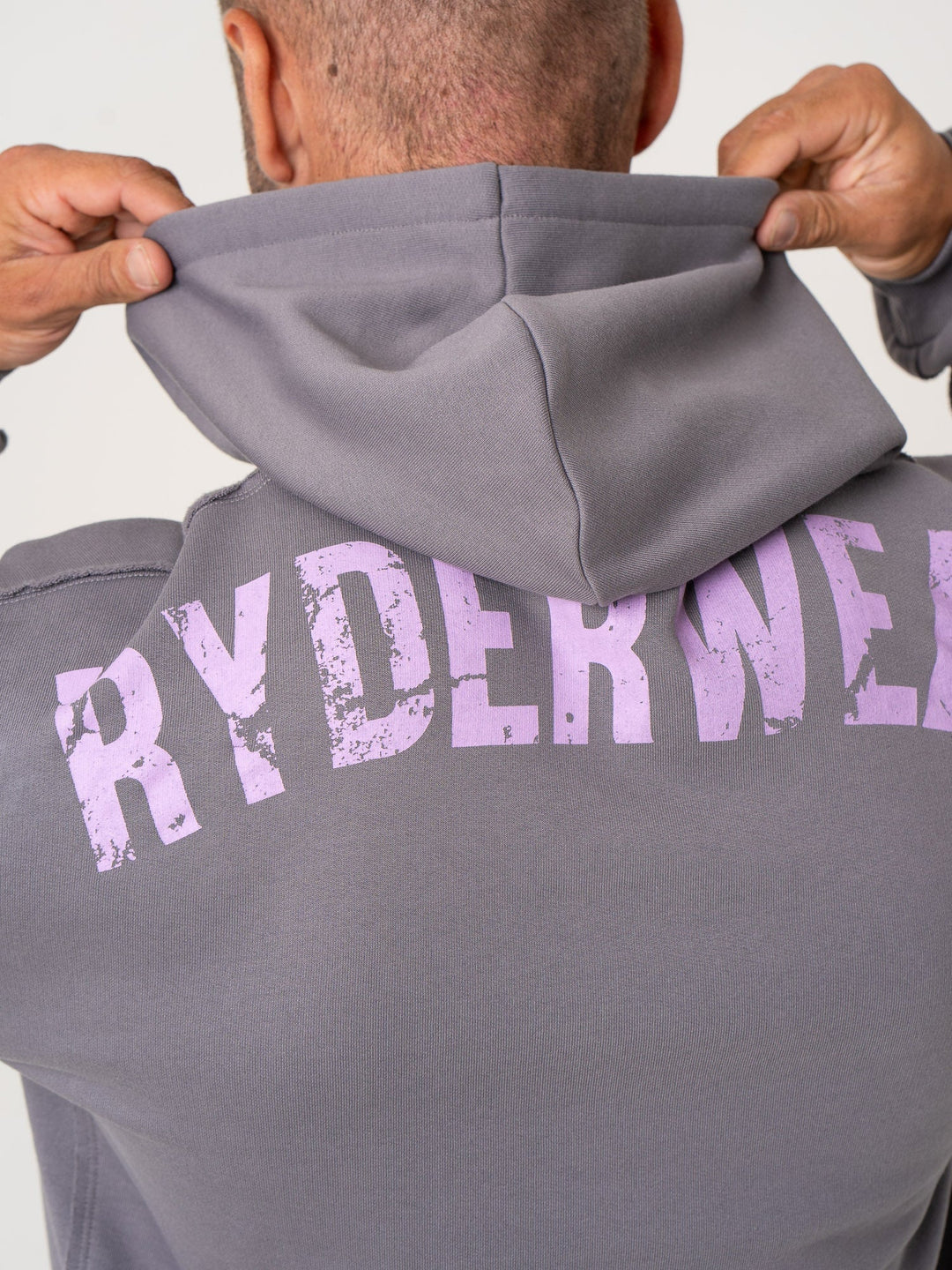 Force Hoodie - Charcoal Clothing Ryderwear