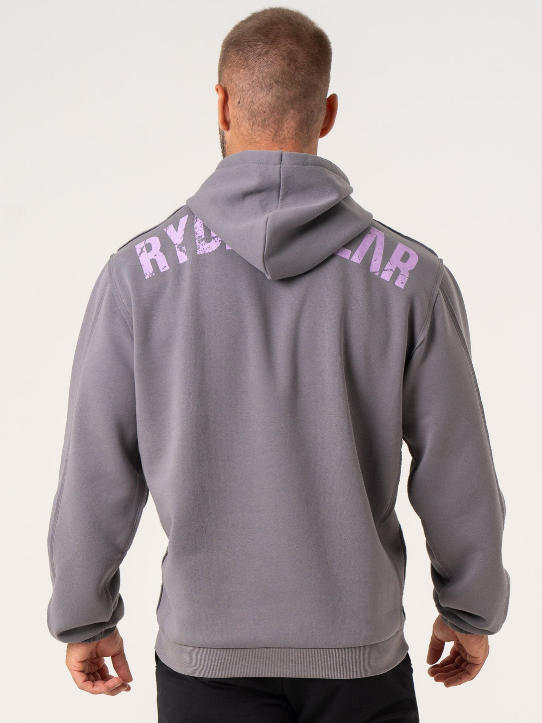Force Hoodie - Charcoal Clothing Ryderwear