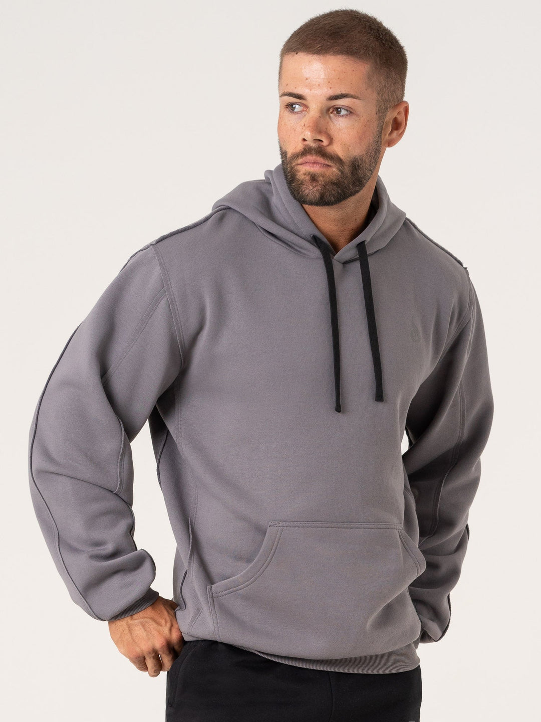 Force Hoodie - Charcoal Clothing Ryderwear