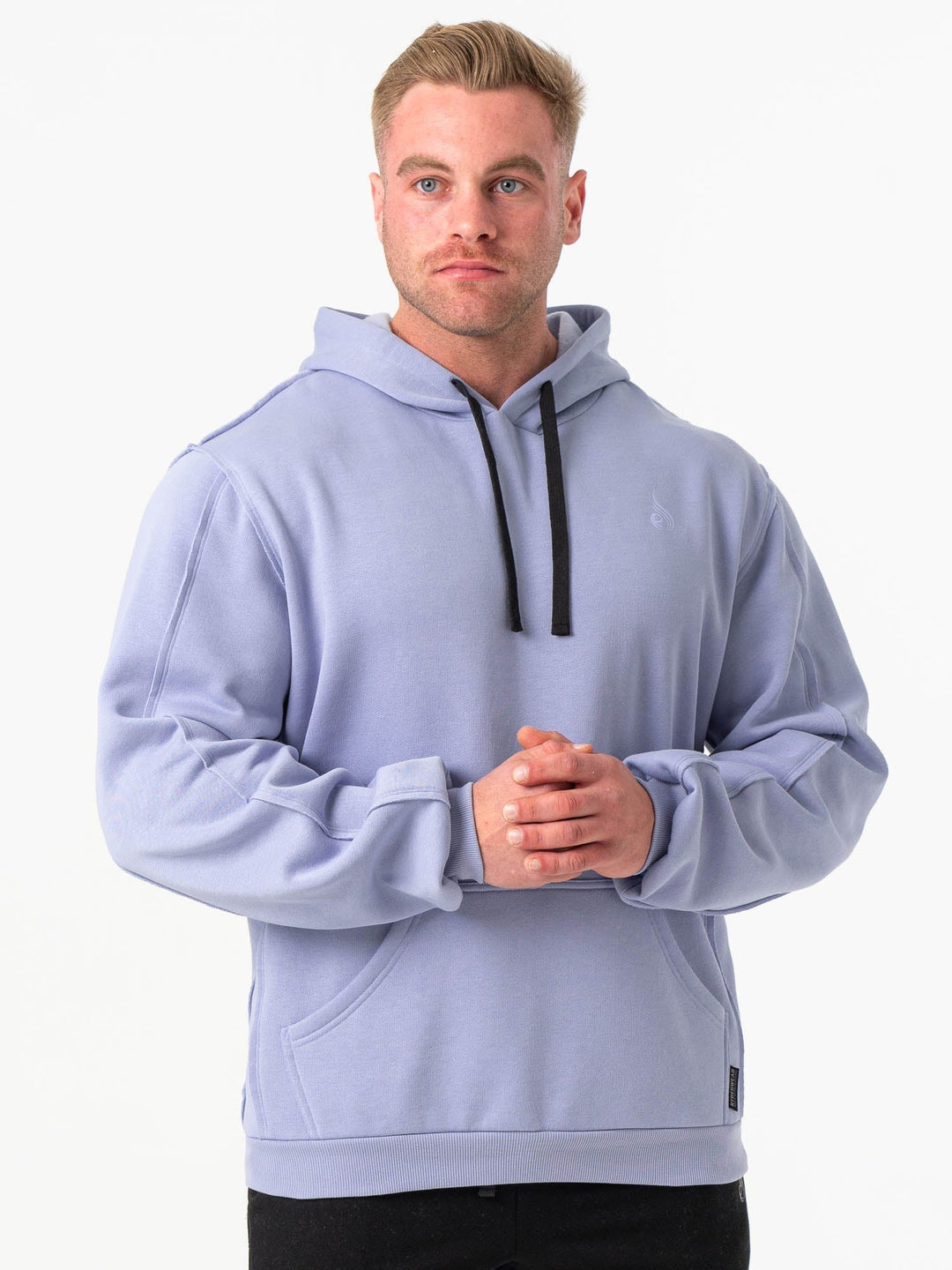 Force Hoodie - Lilac Blue Clothing Ryderwear