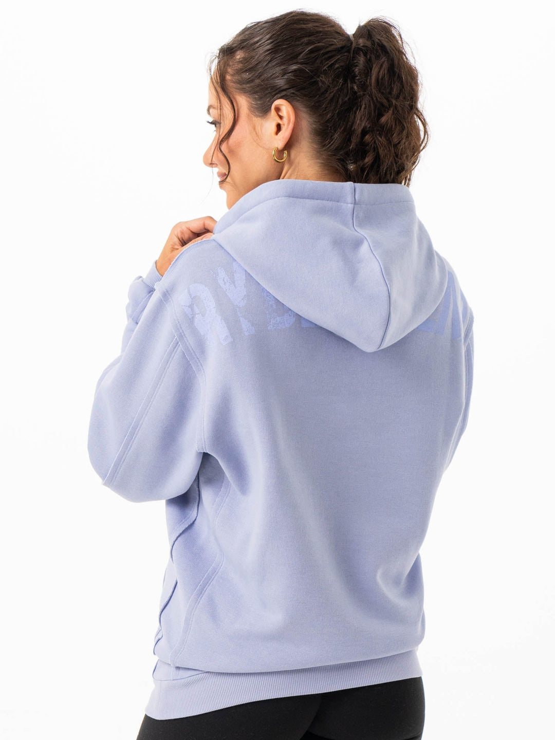 Force Hoodie - Lilac Blue Clothing Ryderwear