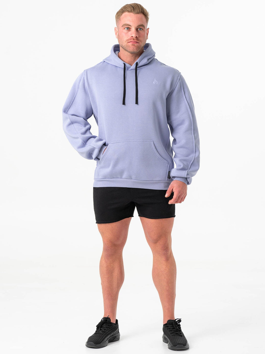 Force Hoodie - Lilac Blue Clothing Ryderwear
