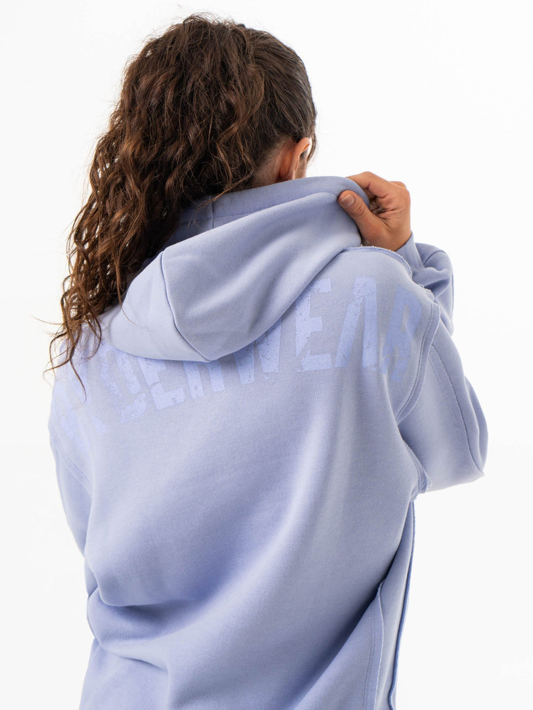 Force Hoodie - Lilac Blue Clothing Ryderwear