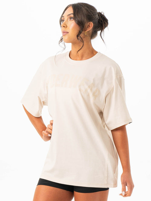 Force Oversized T-Shirt Bone