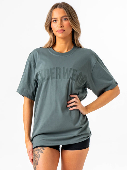 Force Oversized T-Shirt Fern Green