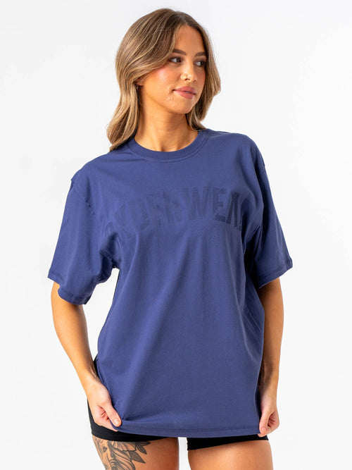 Force Oversized T-Shirt Indigo