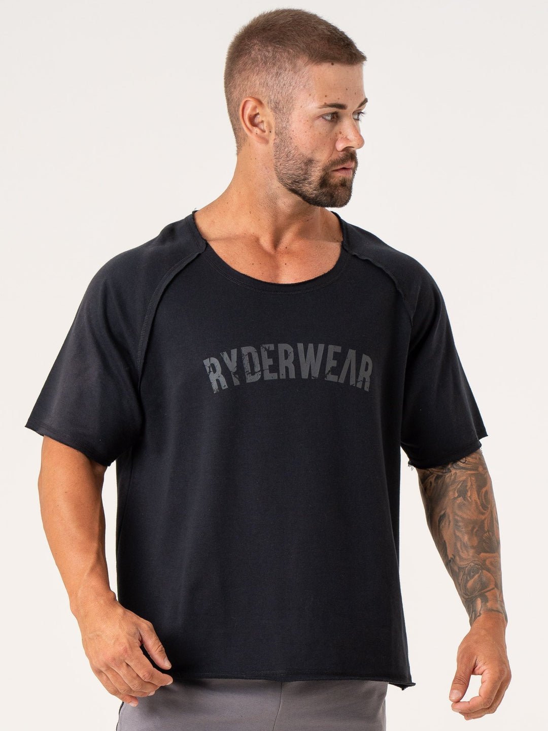 Force Rag Top - Black Clothing Ryderwear