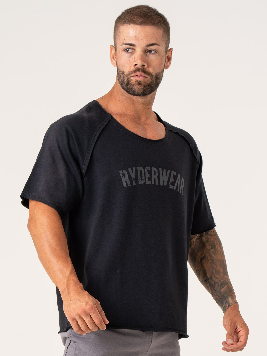 Force Rag Top - Black Clothing Ryderwear