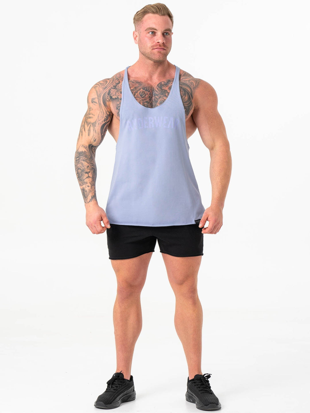Force Stringer - Lilac Blue Clothing Ryderwear