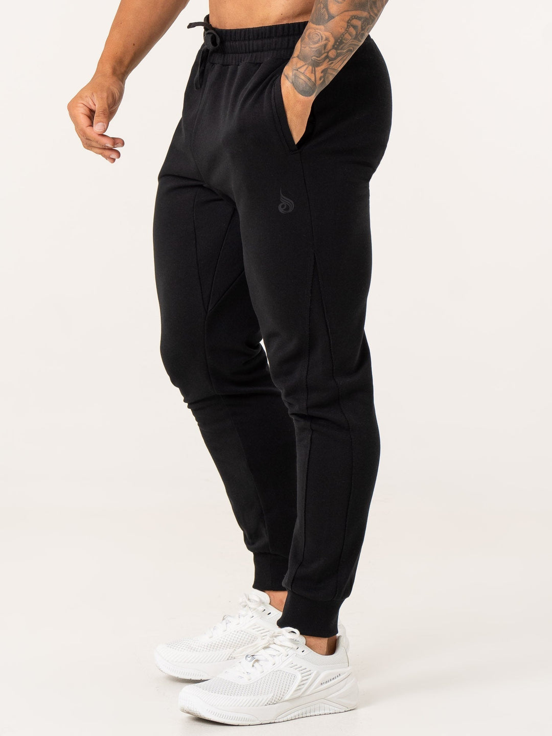 Force Track Pants - Black Clothing Ryderwear
