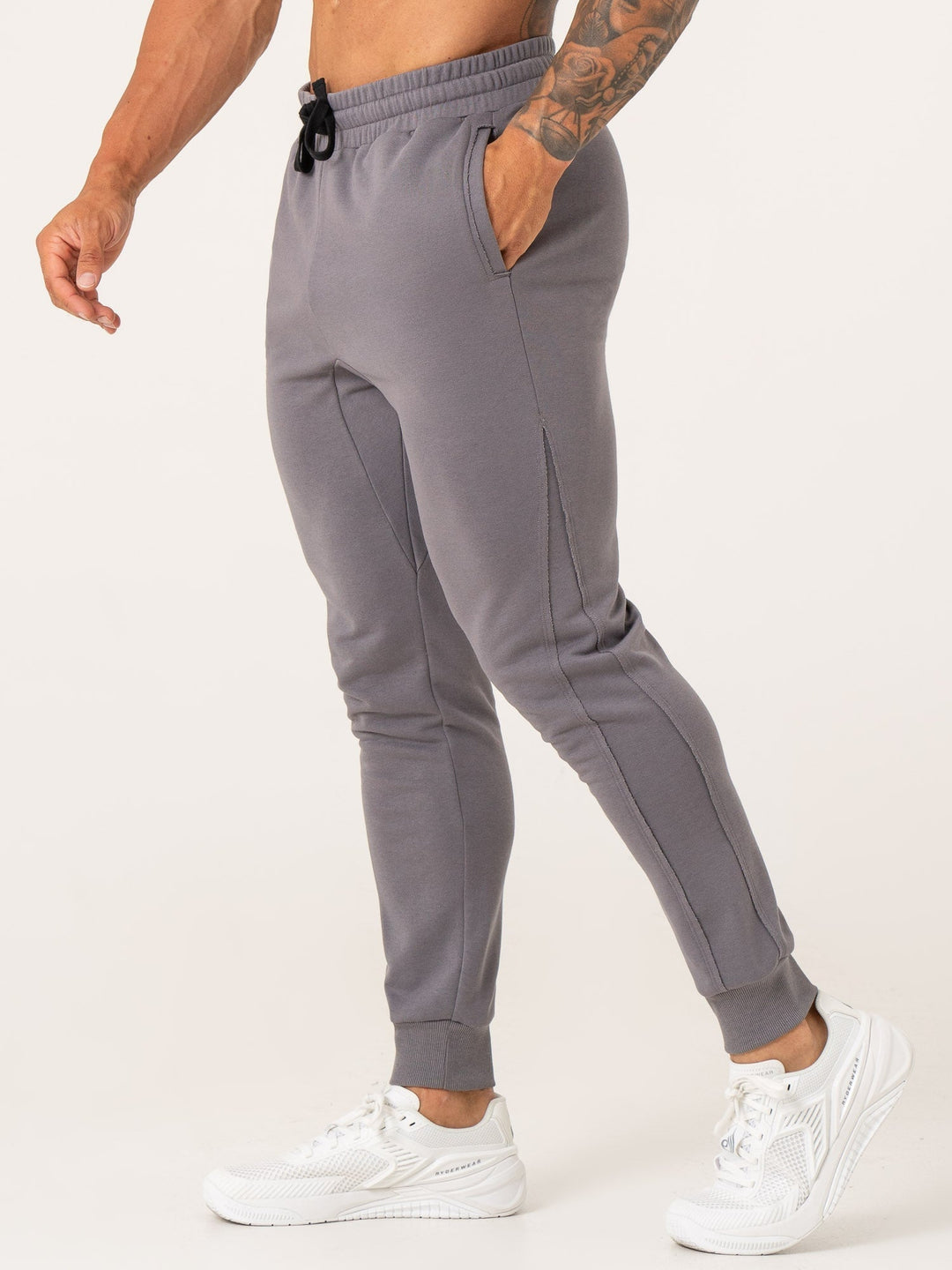 Force Track Pants - Charcoal Clothing Ryderwear