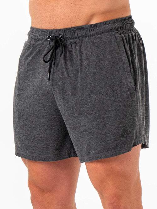 Iron Arnie Shorts Charcoal Marl