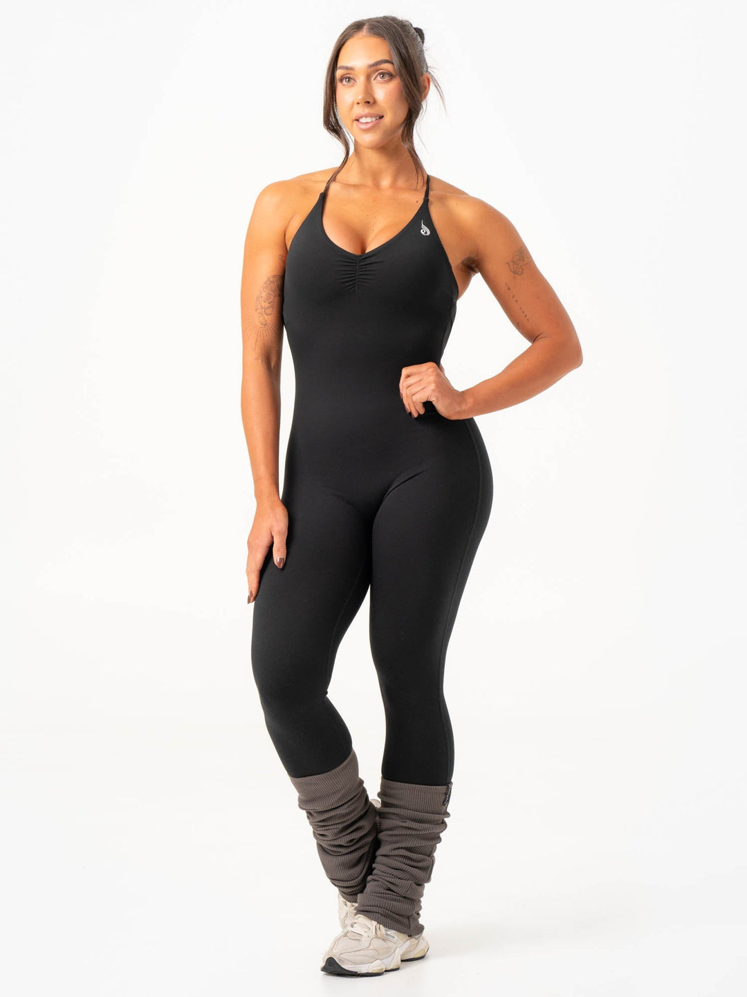 Leg Warmers - Black Stonewash Accessories Ryderwear