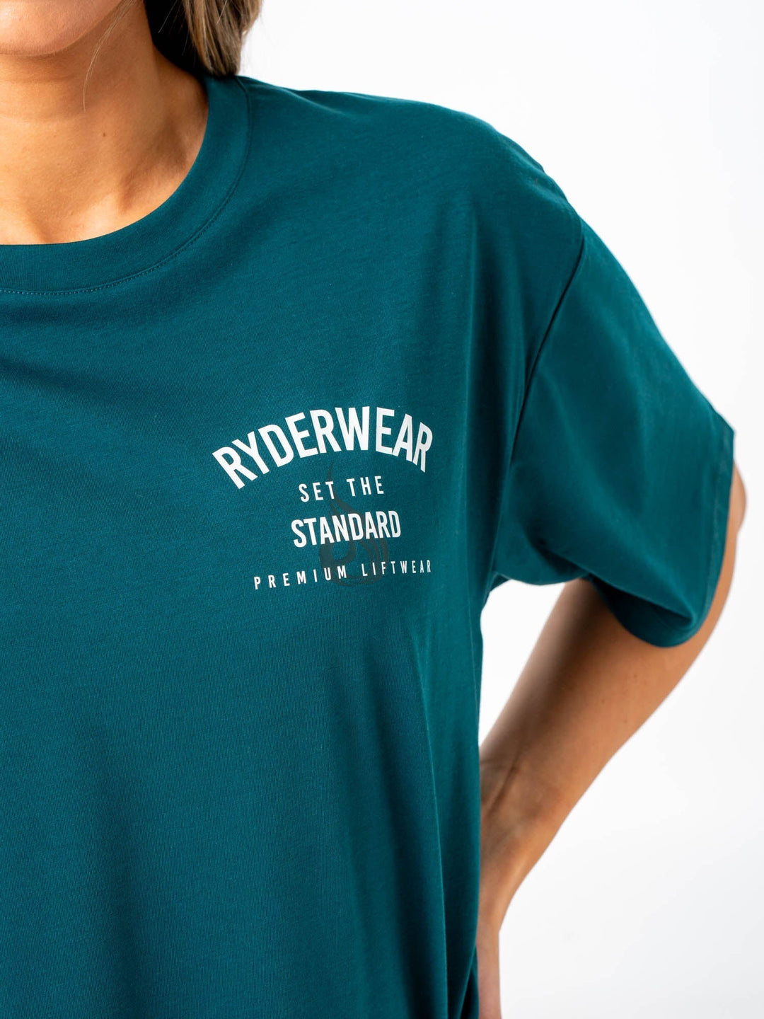 Legacy Mesh T-Shirt - Emerald Clothing Ryderwear