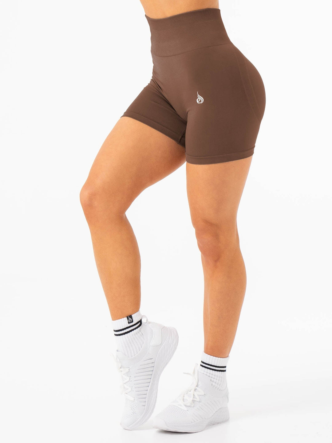 Lift 2.0 BBL Seamless Shorts - Espresso Clothing Ryderwear