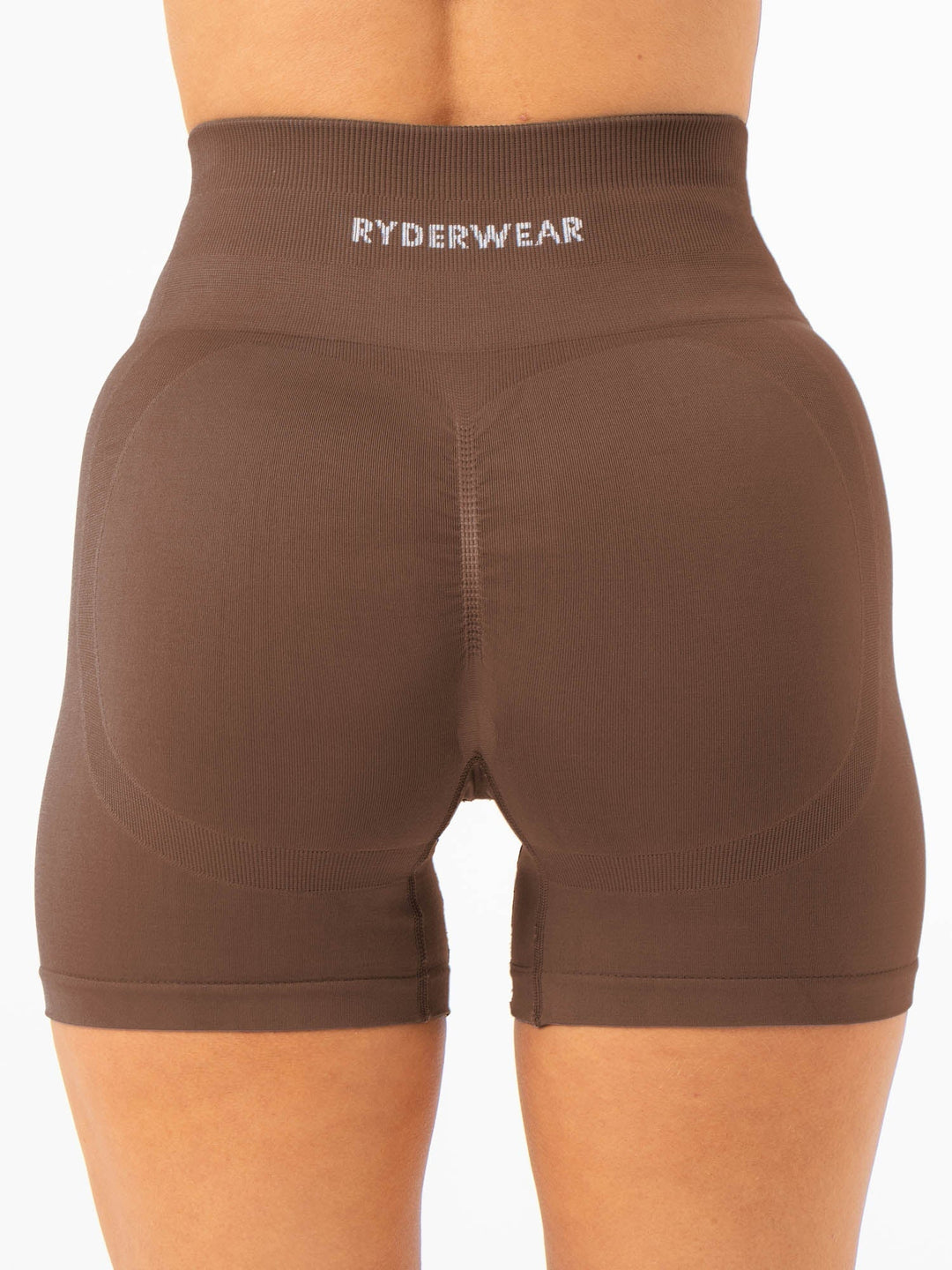 Lift 2.0 BBL Seamless Shorts - Espresso Clothing Ryderwear