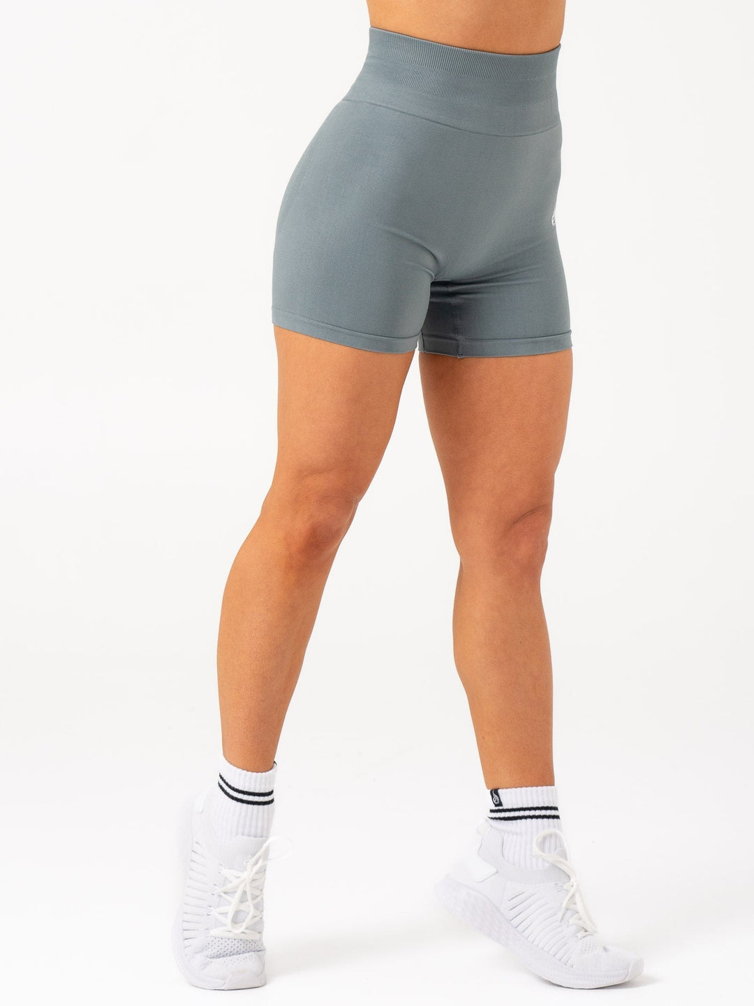 Lift 2.0 BBL Seamless Shorts - Petrol Clothing Ryderwear