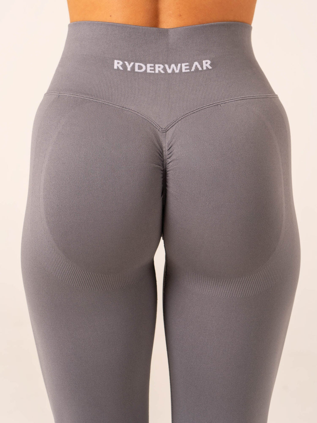 Lift BBL Scrunch Seamless Leggings - Charcoal Clothing Ryderwear