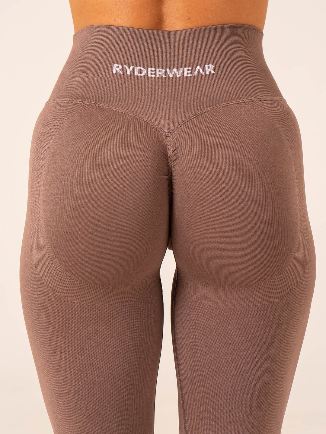Lift BBL Scrunch Seamless Leggings - Deep Taupe Clothing Ryderwear