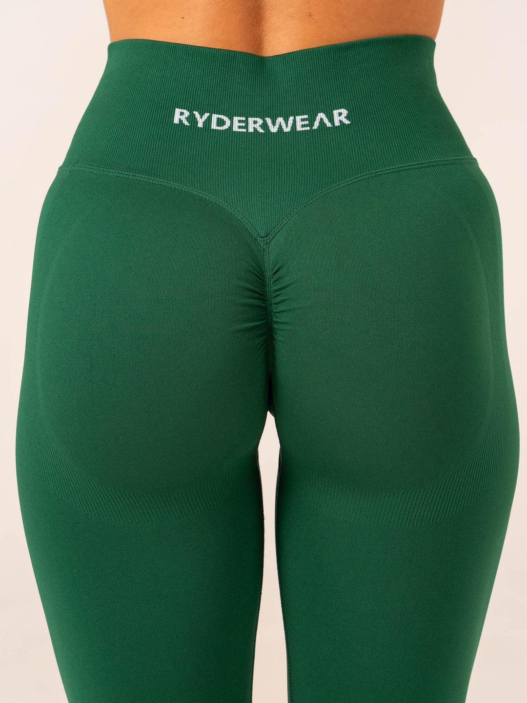 Lift BBL Scrunch Seamless Leggings - Emerald Clothing Ryderwear