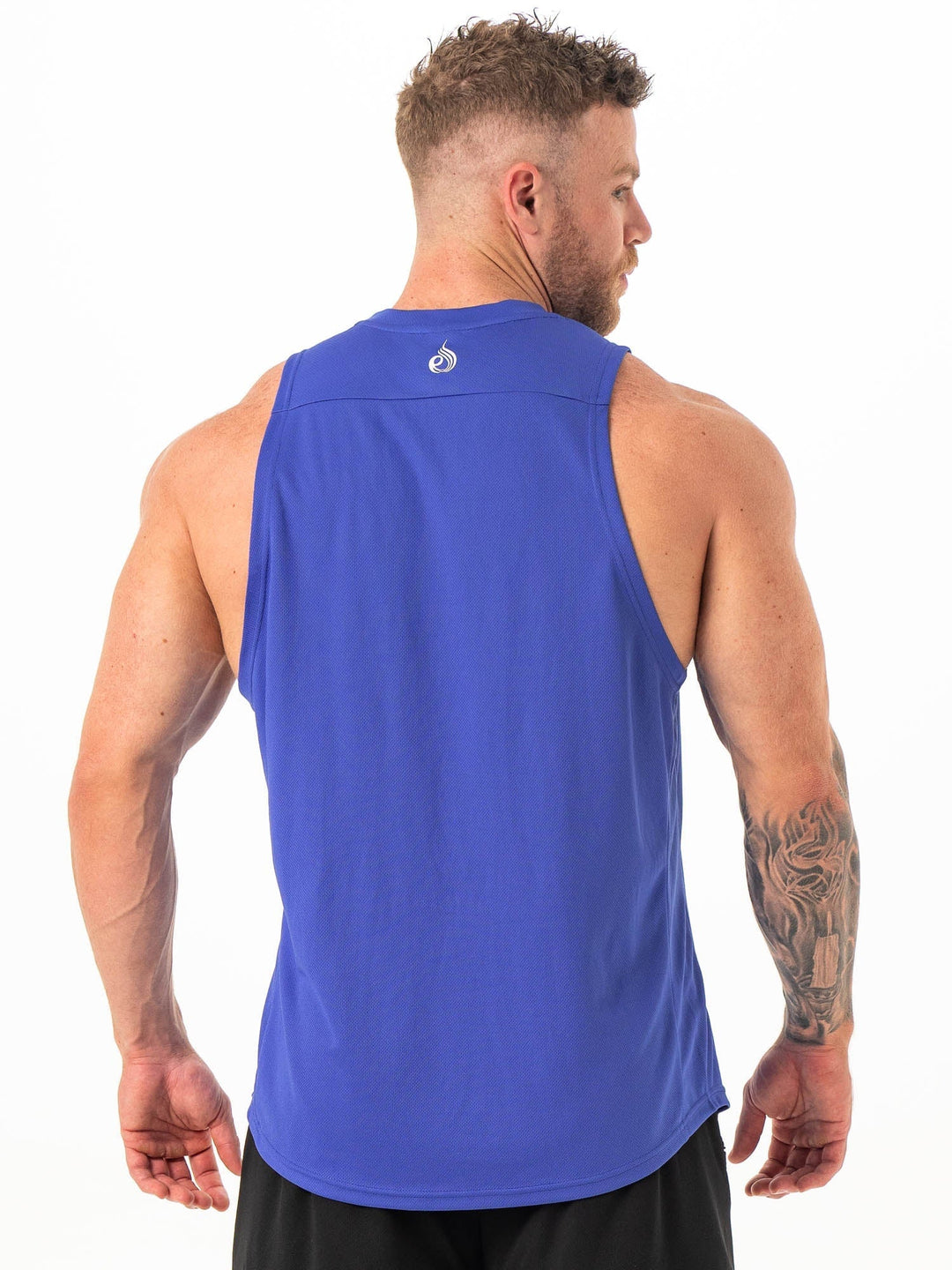 Lift Mesh Baller Tank - Cobalt Clothing Ryderwear