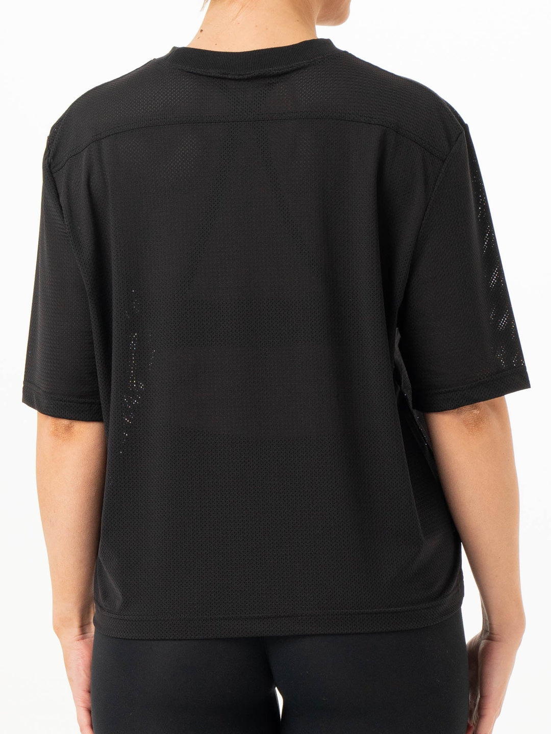 Mesh Flex T-Shirt - Black Clothing Ryderwear