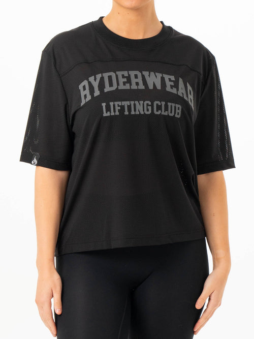 Mesh Flex T-Shirt Black