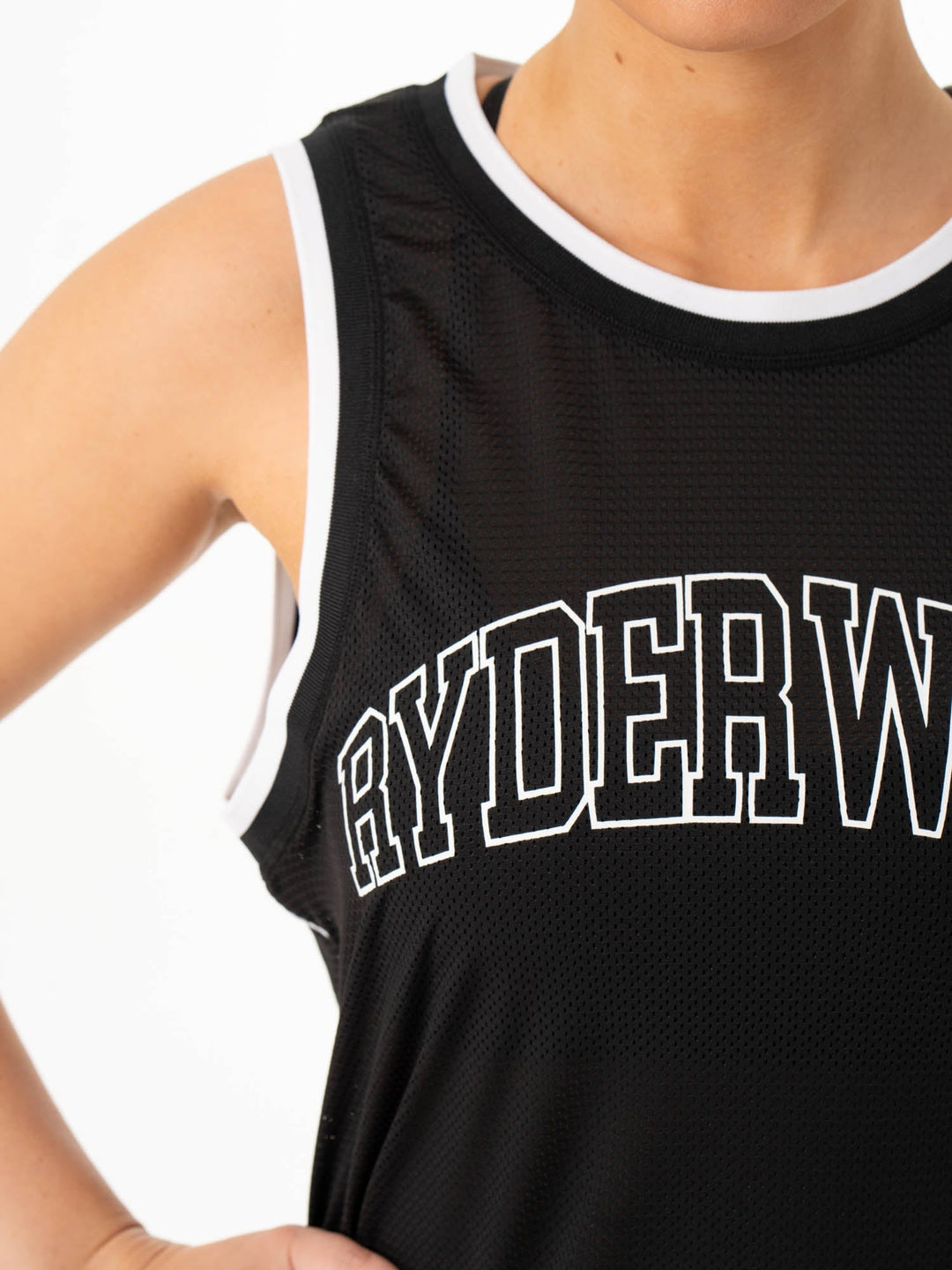 MVP Mesh Jersey - Black Clothing Ryderwear