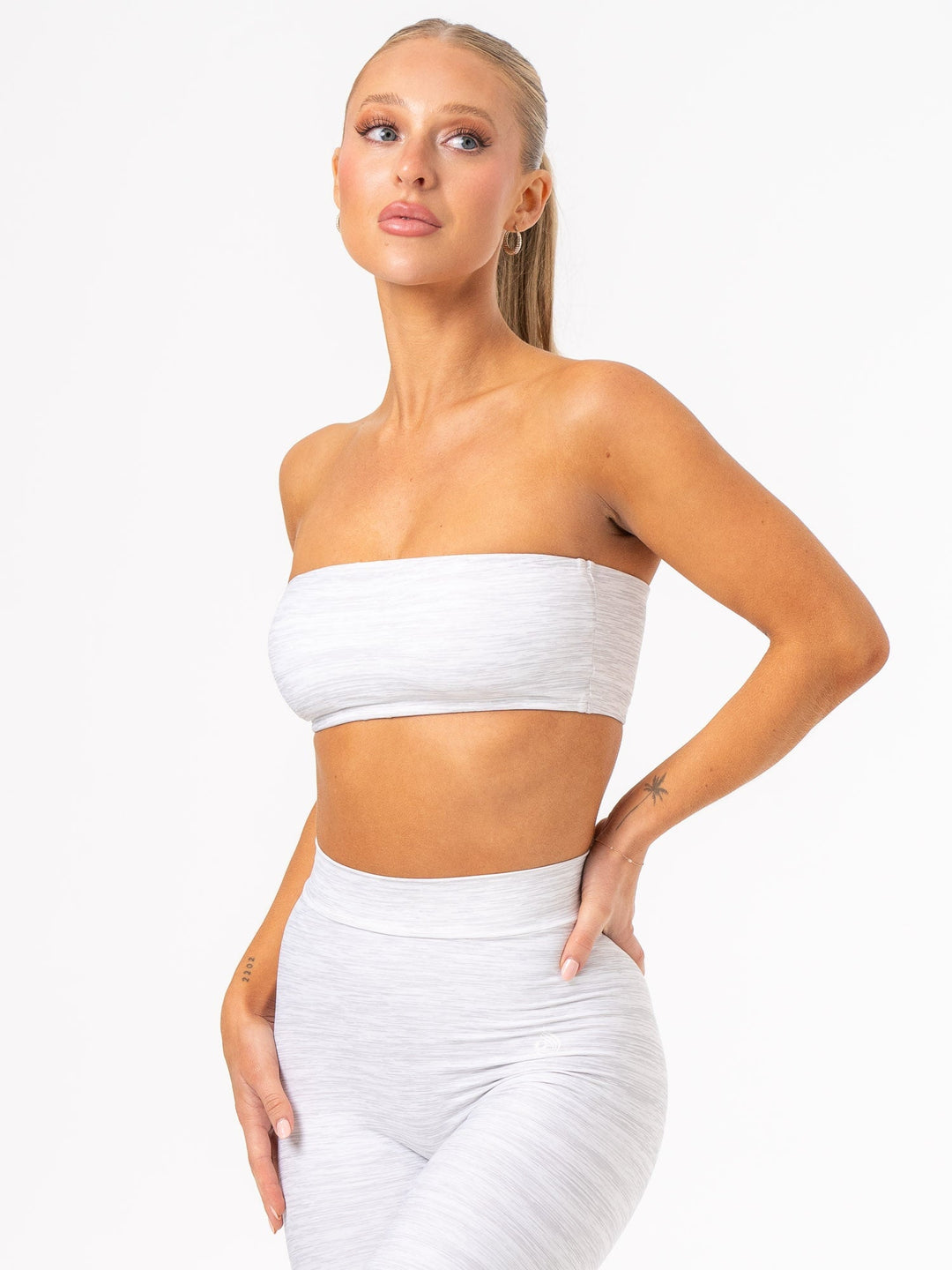 NKD Bandeau - Grey Marl Clothing Ryderwear