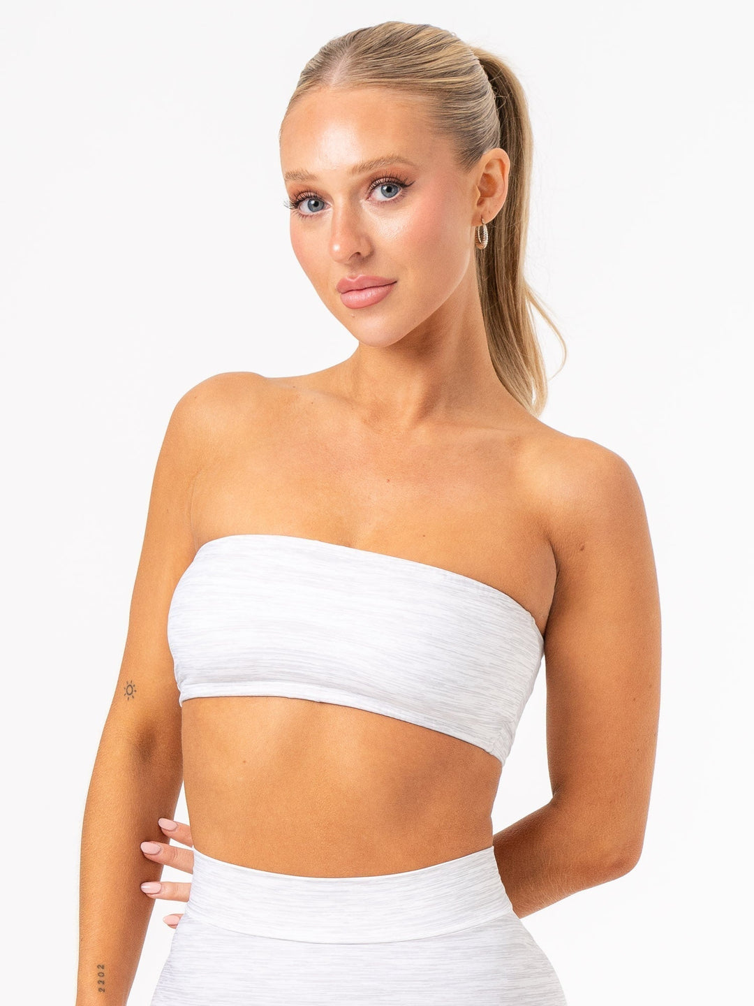 NKD Bandeau - Grey Marl Clothing Ryderwear