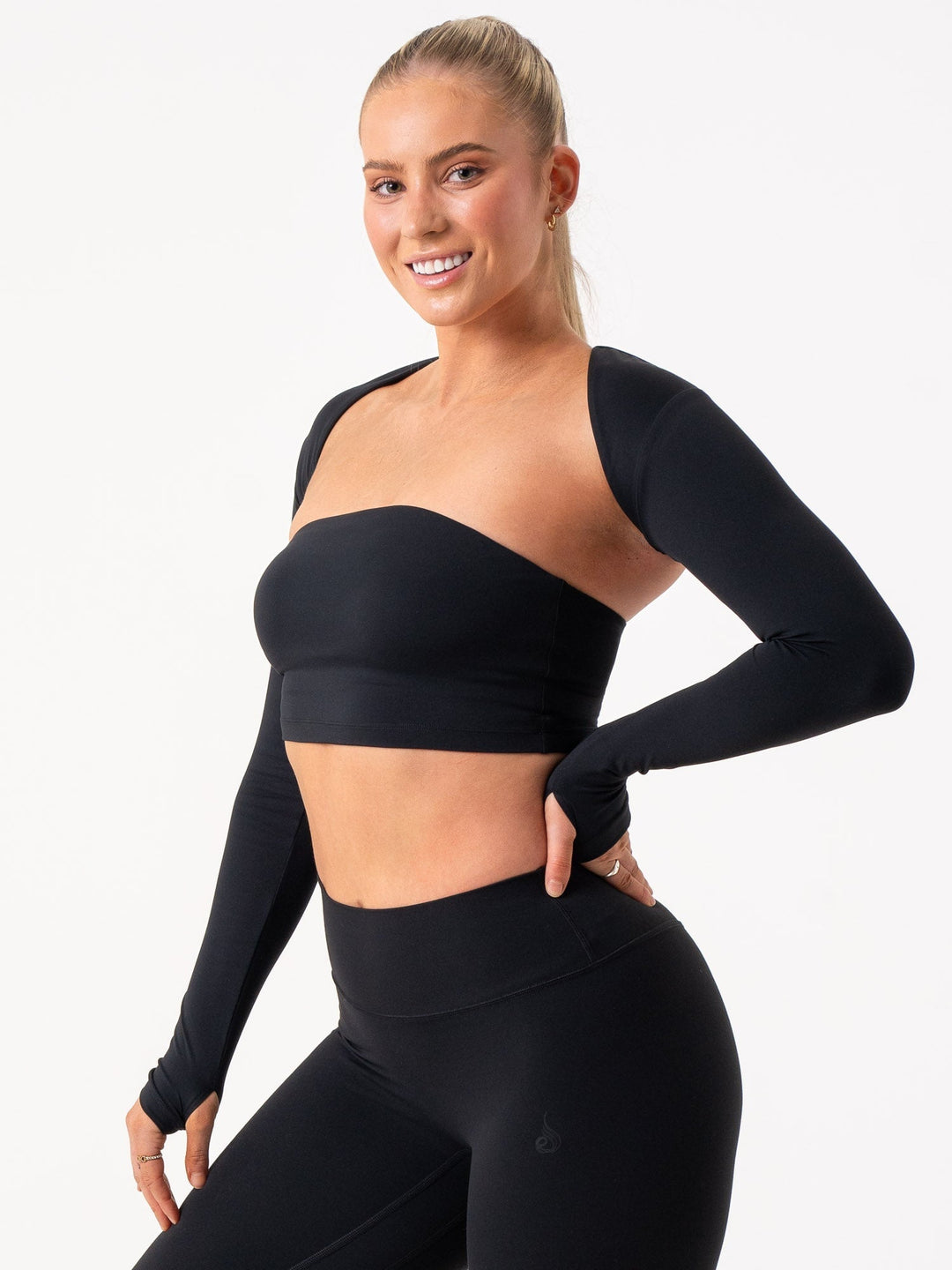 NKD Bolero - Black Clothing Ryderwear