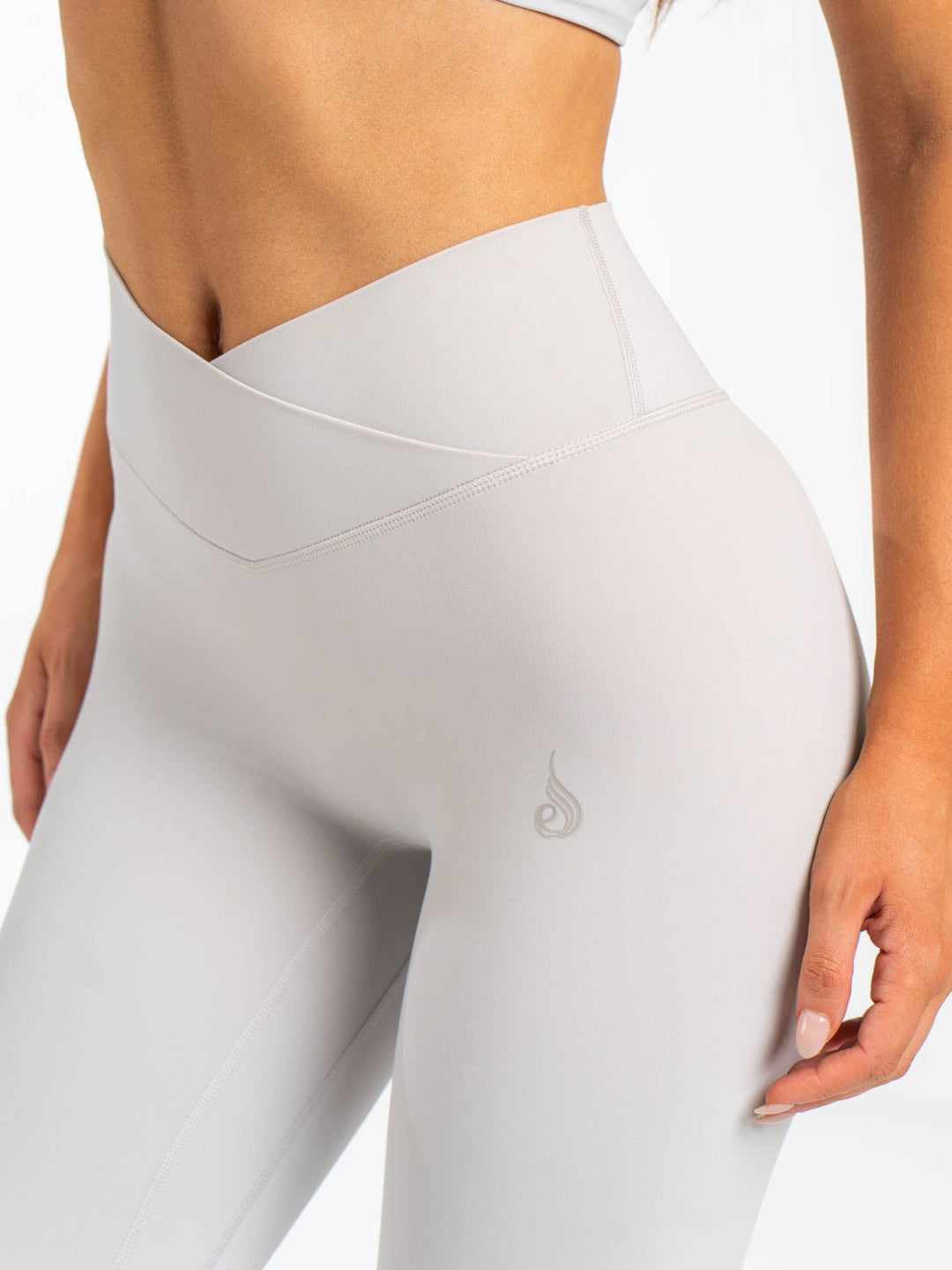 NKD Cross Waist Band Leggings - Sugar Dust Clothing Ryderwear