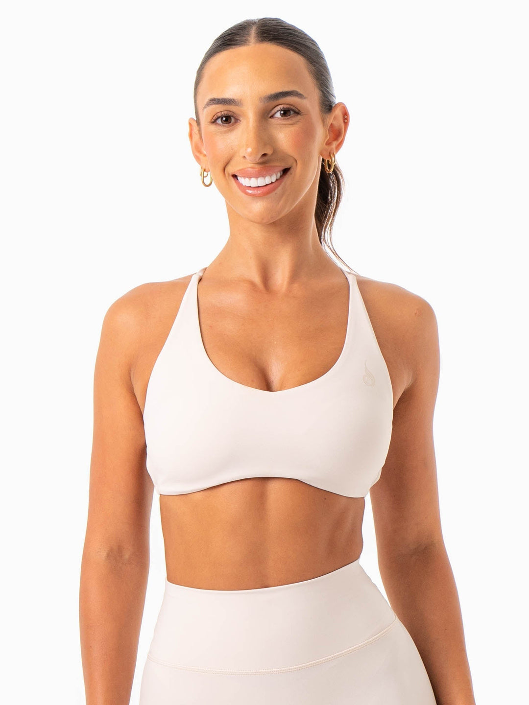 NKD Embody Sports Crop - Bone Clothing Ryderwear