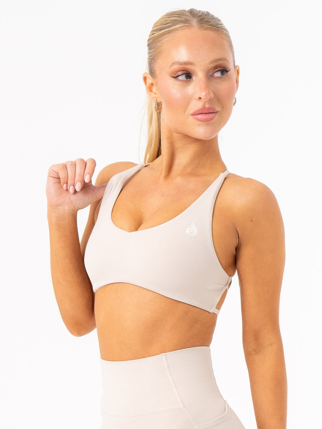 NKD Embody Sports Crop - Sand Clothing Ryderwear