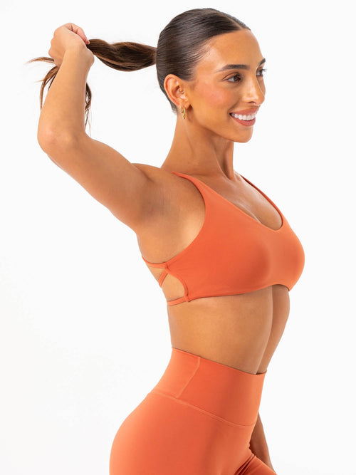 NKD Embody Sports Crop Terracotta