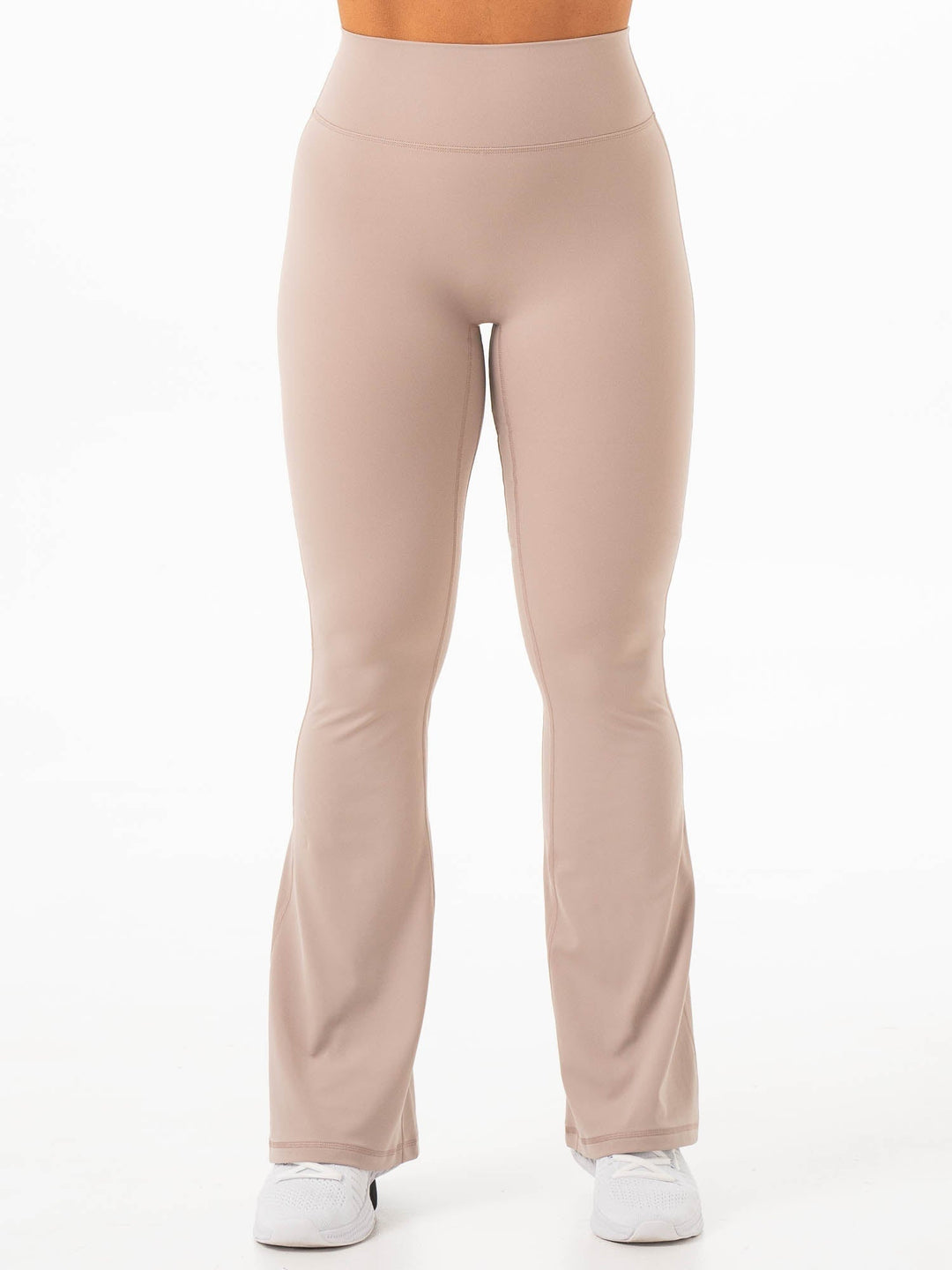 NKD Flared Leggings - Almond Clothing Ryderwear