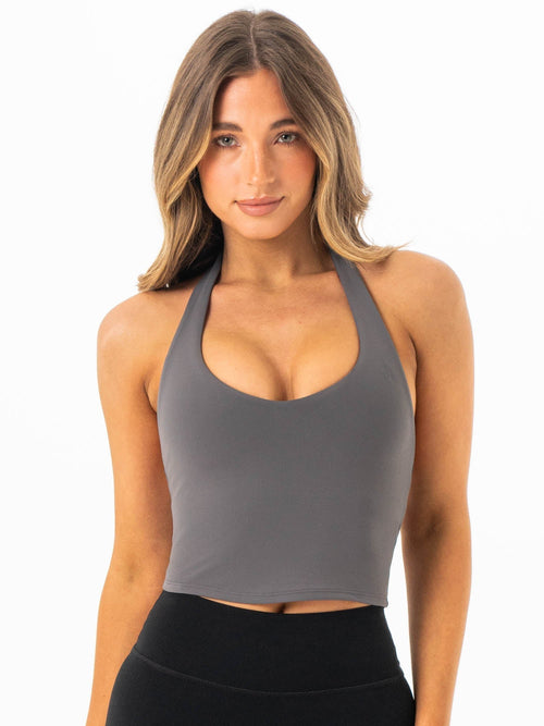 NKD Halter Shelf Tank Charcoal