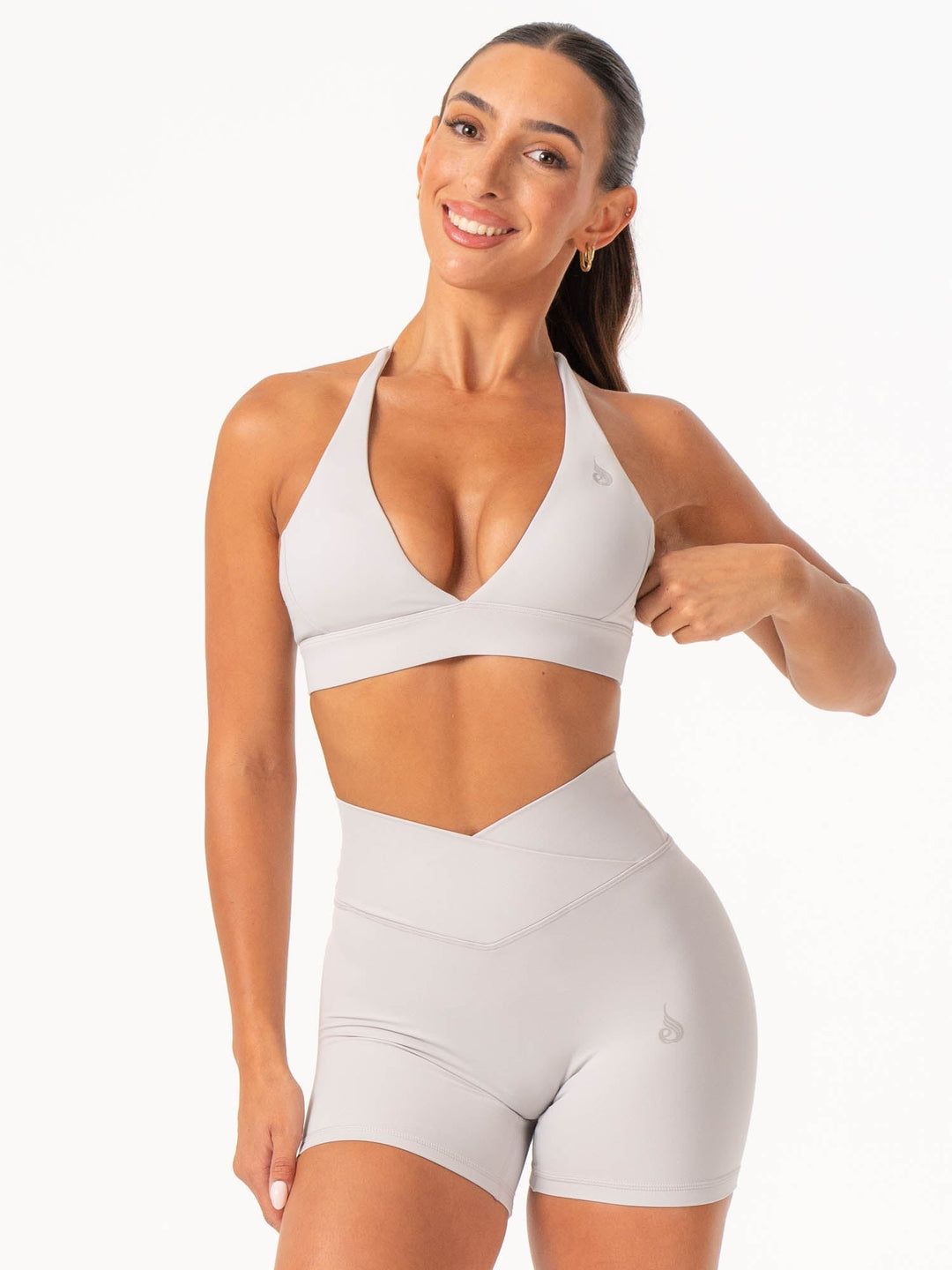 NKD Halter Sports Bra - Sugar Dust Clothing Ryderwear