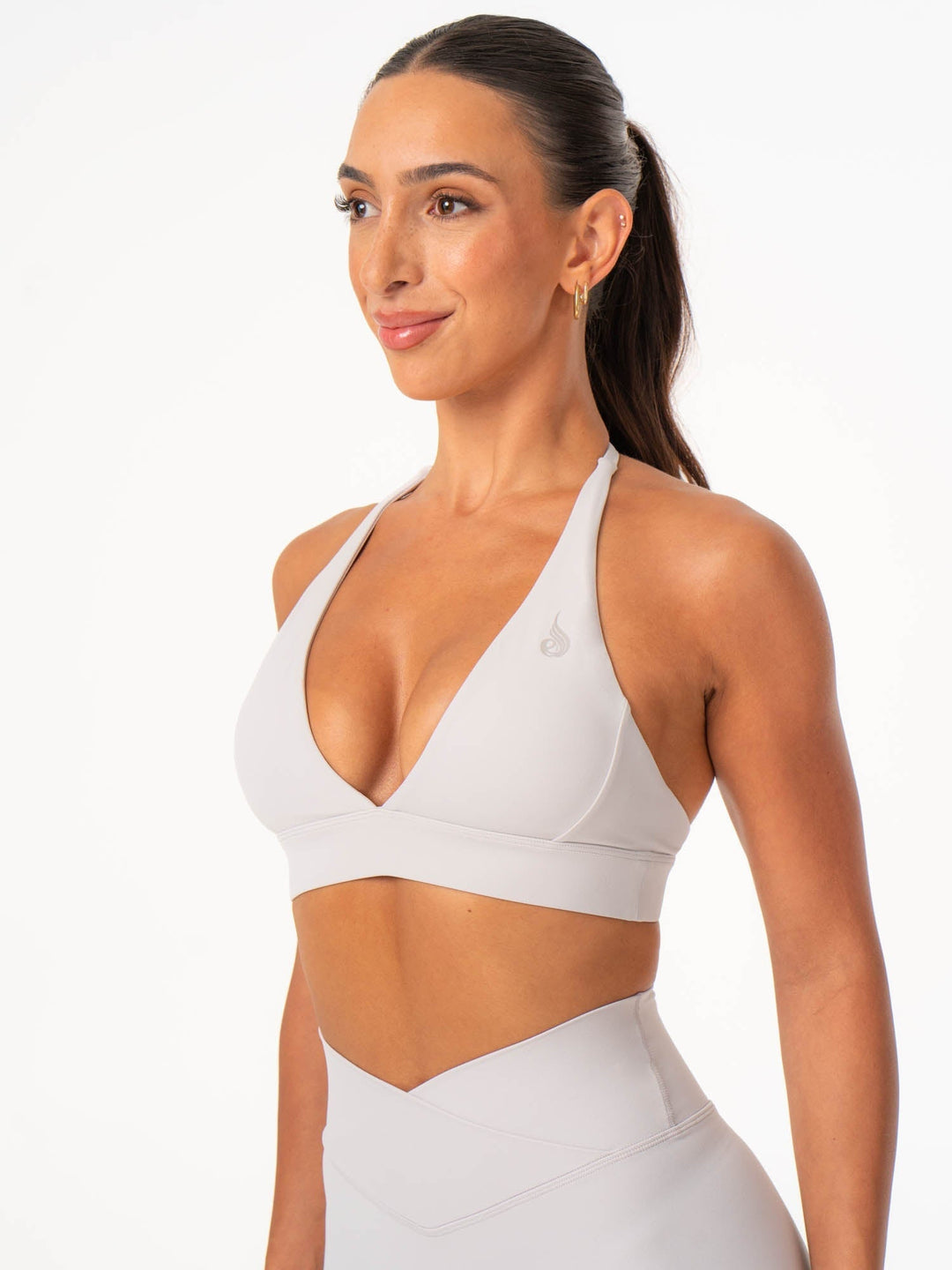 NKD Halter Sports Bra - Sugar Dust Clothing Ryderwear