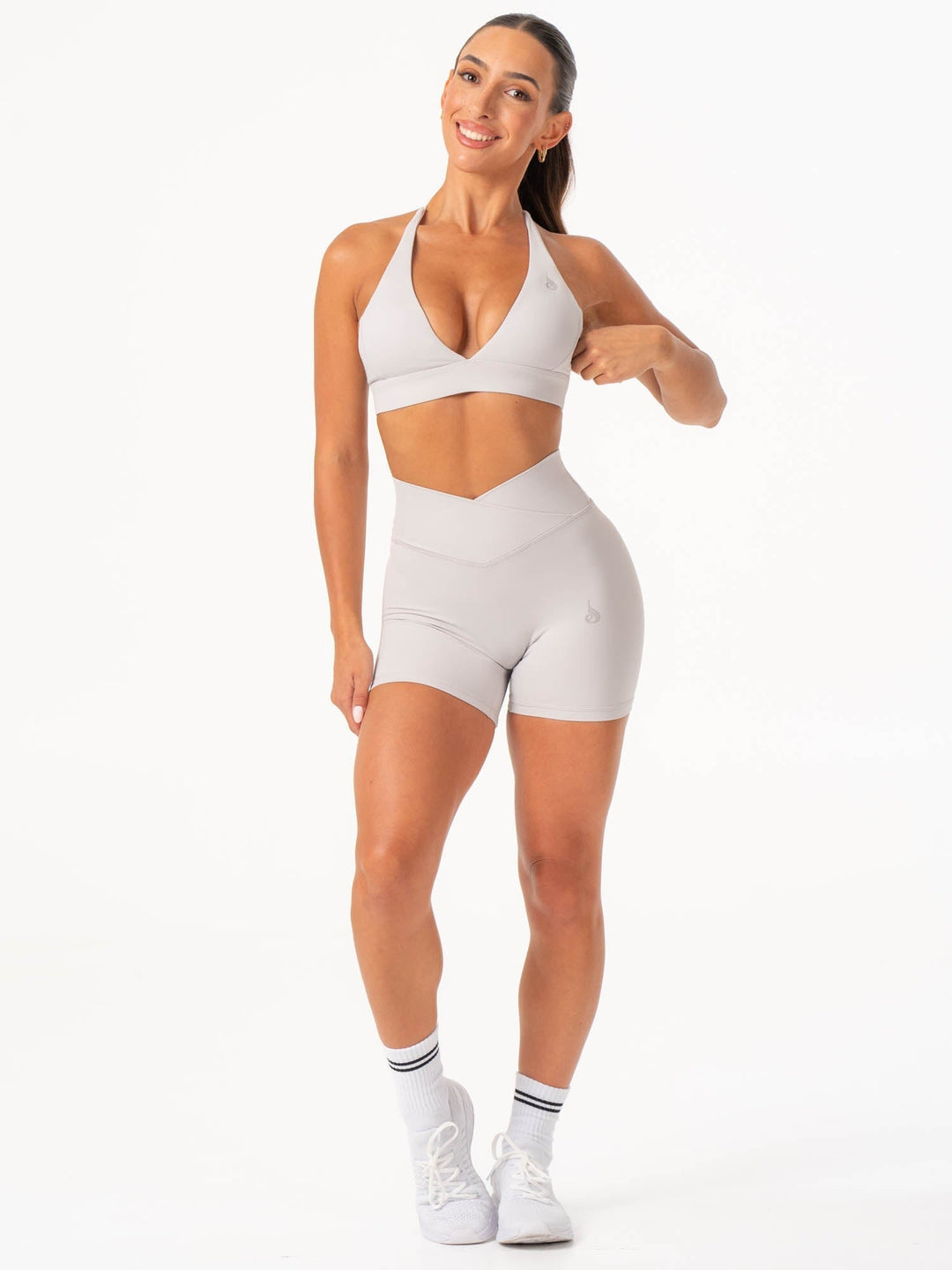 NKD Halter Sports Bra - Sugar Dust Clothing Ryderwear