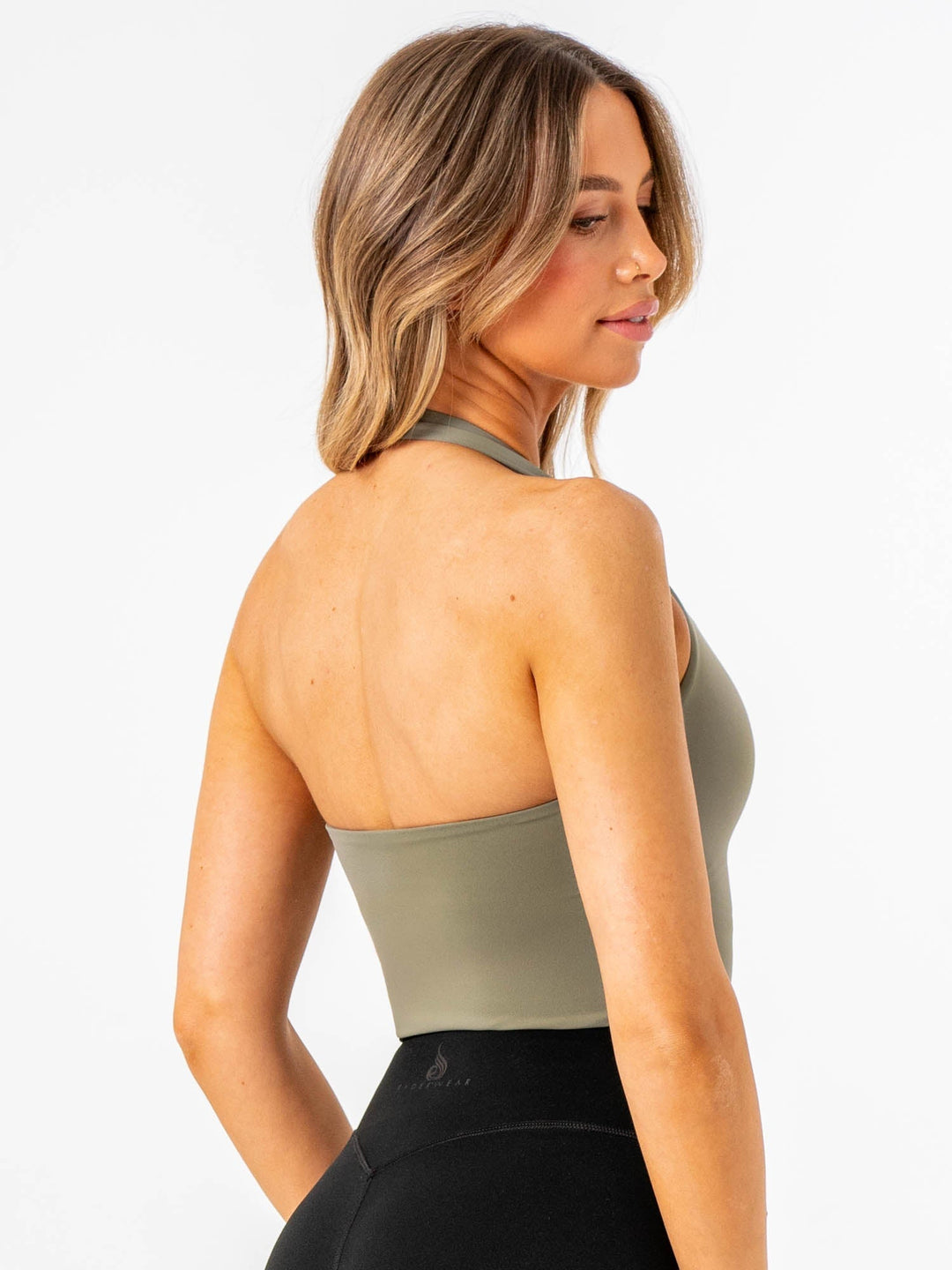 NKD Halter Tank - Desert Sage Clothing Ryderwear