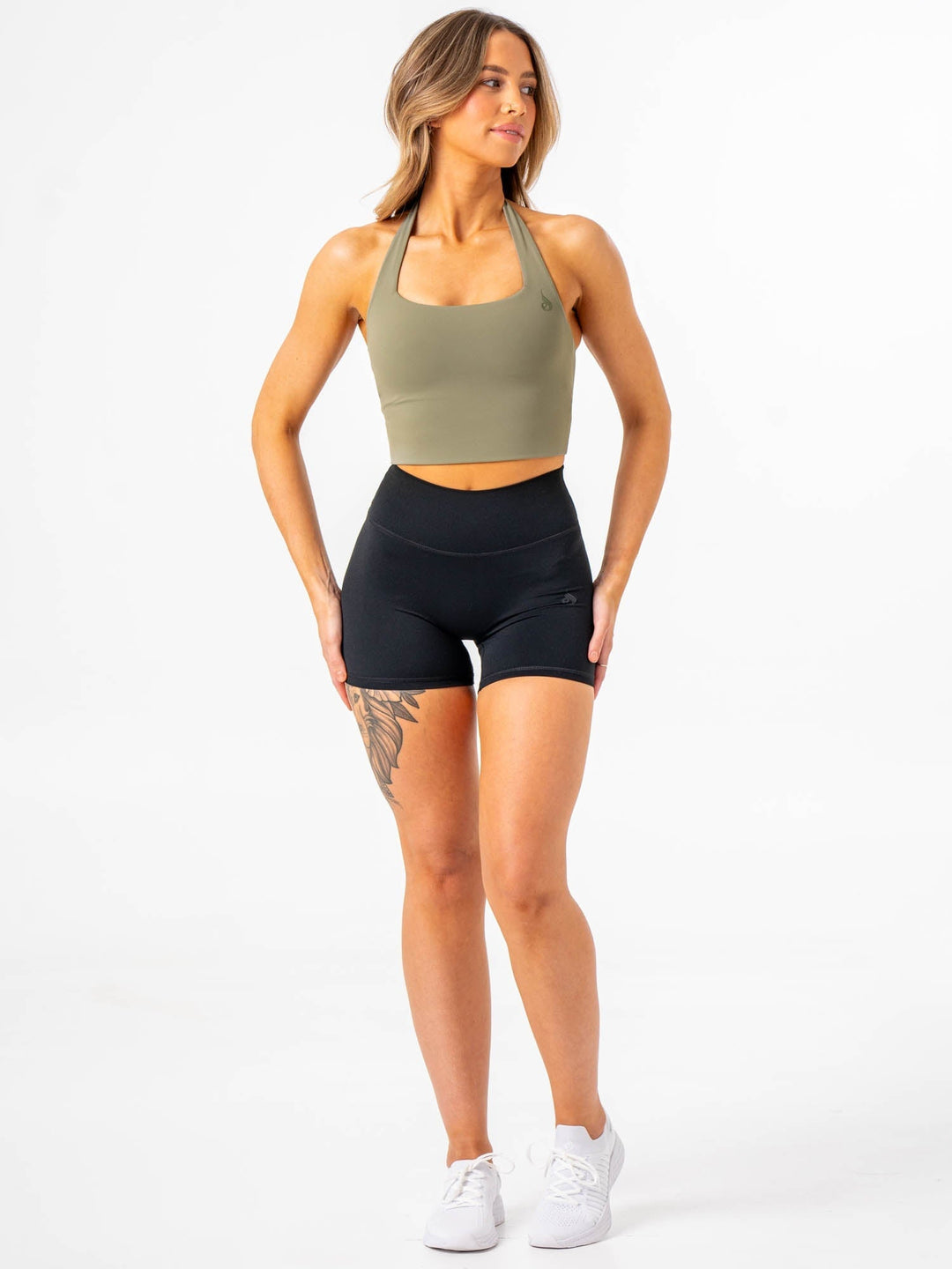 NKD Halter Tank - Desert Sage Clothing Ryderwear