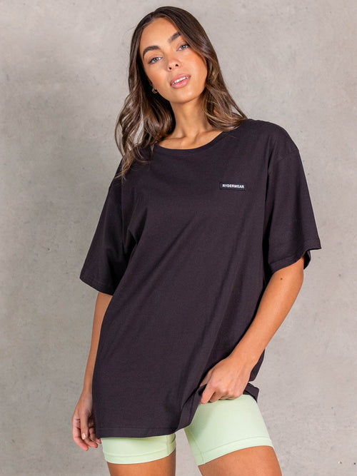 NRG Oversized T-Shirt Faded Black