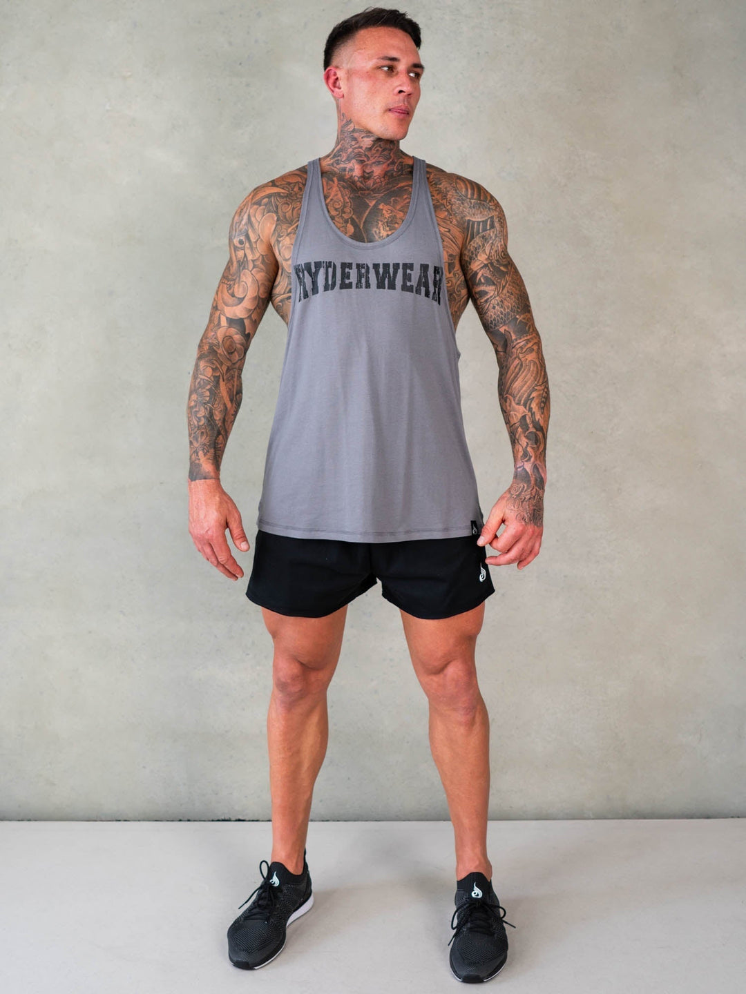 Octane Arnie Shorts - Faded Black Clothing Ryderwear